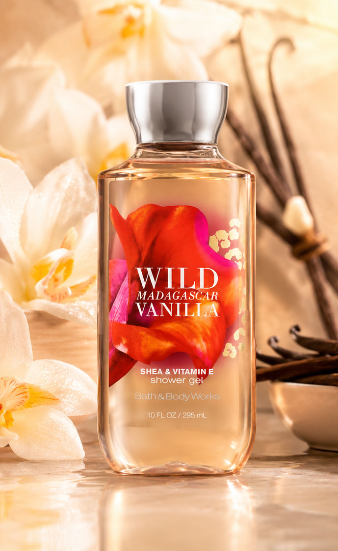 شاور ژل بس اند بادی ورکز Wild Madagascar Vanilla